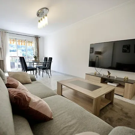 Le Solea - Spacieux Confort -climatisation-wifi Apartament Mentona